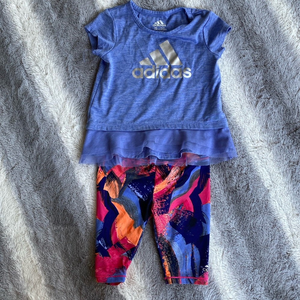 Baby girls adidas outfit